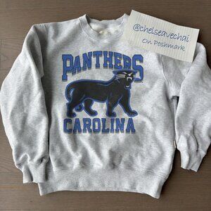 Vintage 90s Carolina Panthers Football Sweatshirt, Carolina Panthers NFL Shirt